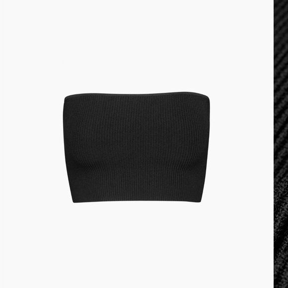 Aritzia sculpt knit cropped tube top - Picture 5 of 6